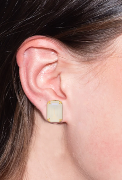 Everyday Studs | White Aurora