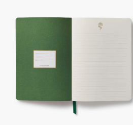 Pinking Stripe Softcover Journal