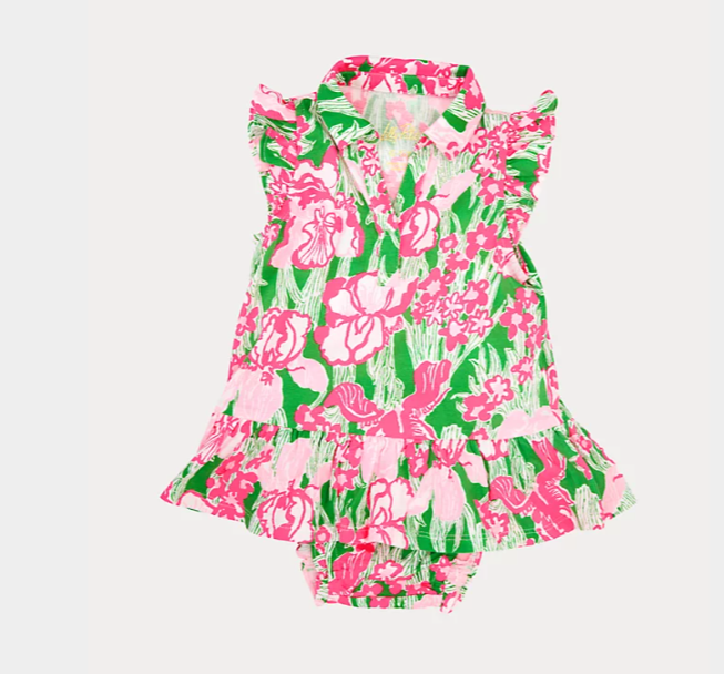 Mini Riegan Infant Dress | Putting Green Hannah