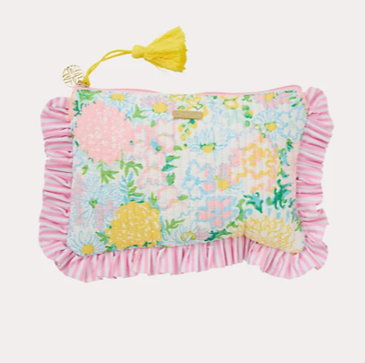 Lilly Garden Home Ruffle Pouch