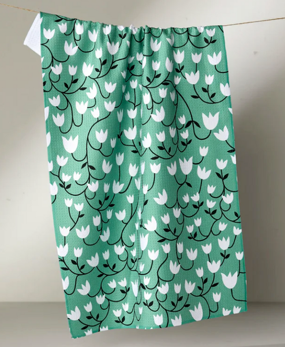 Geometry Tea Towel | Snowdrop