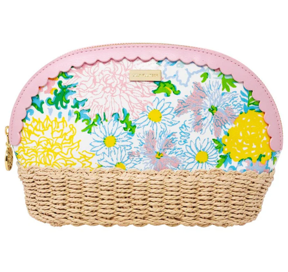 Lilly Garden Home Raffia Pouch