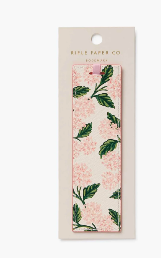 Pink Hydrangea Bookmark