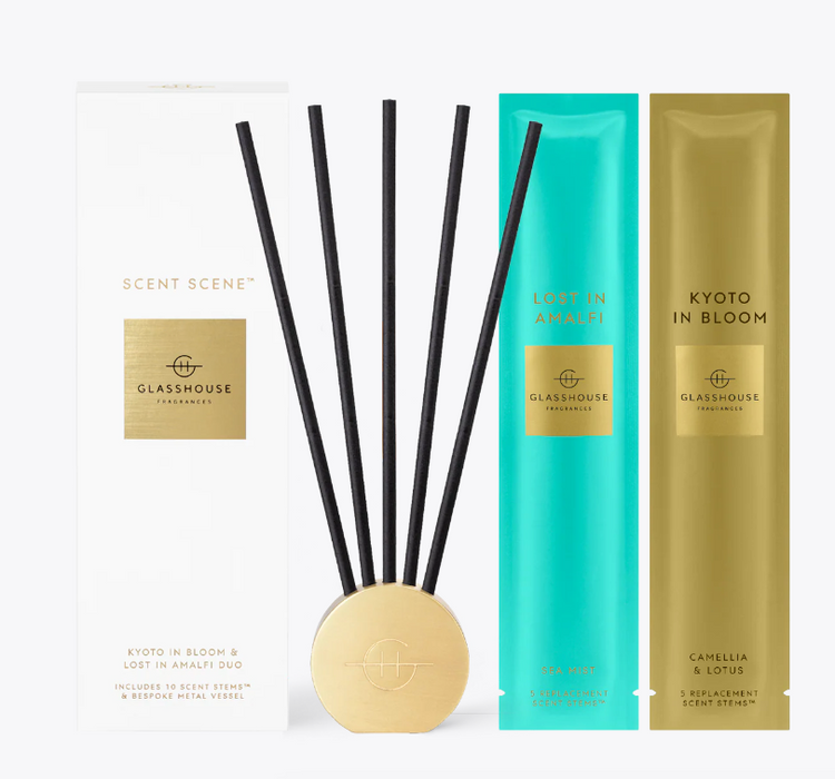 Glasshouse Scent Duo | Lost in Amalfi & Kyoto in Bloom