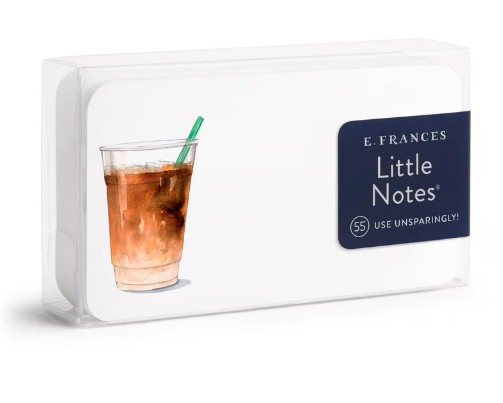Iced Coffee Little Notes