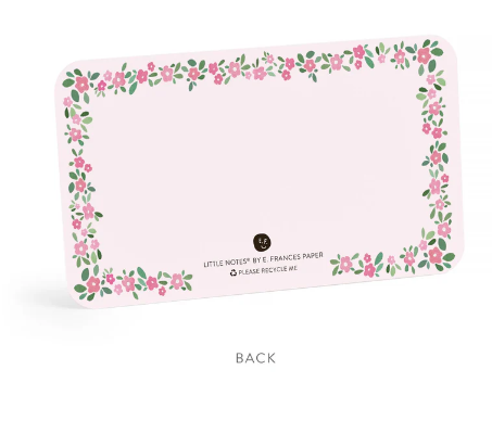 Pink Petals Little Notes