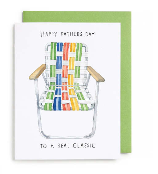 Lawn Chair Dad Card