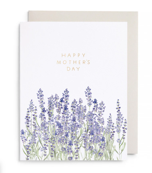 Lavender Mom Card