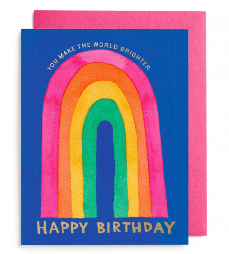 World Brighter Birthday Card