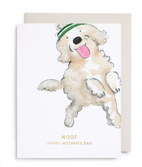 Off Leash Mother's Day Card