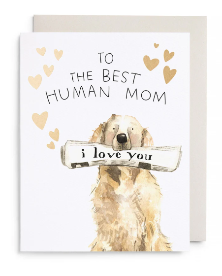 Best Human Mom Card