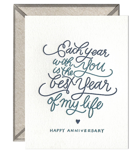 Each Year with You