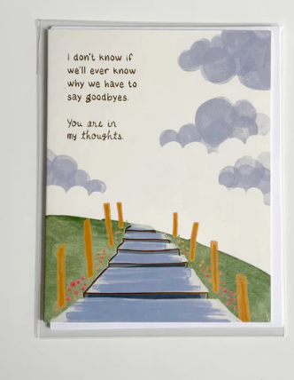 You Are in My Thoughts Card