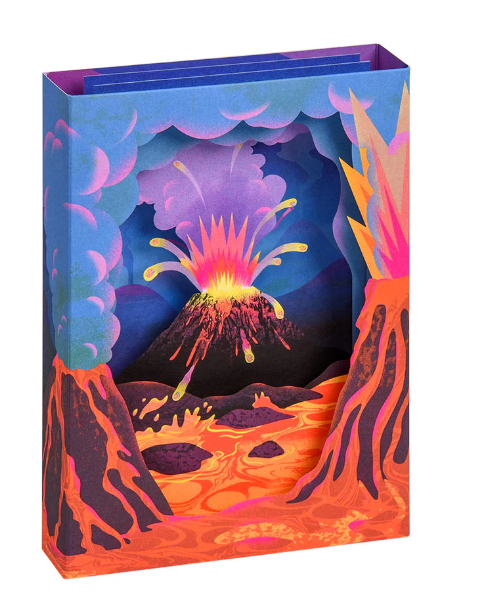 Volcano 3D Card