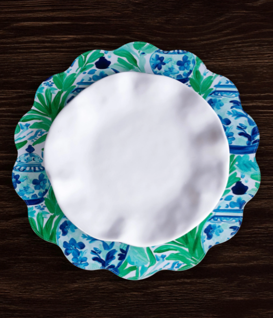 3129 VIDA Placemat Set of 4 | Ginger Jar & Butterflies