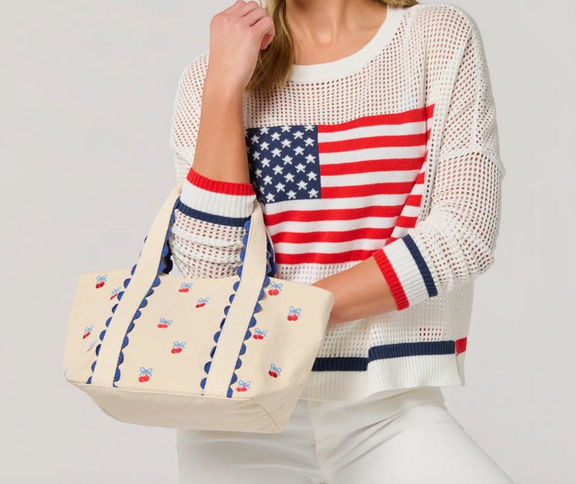 Cherry Icons Mini Tote