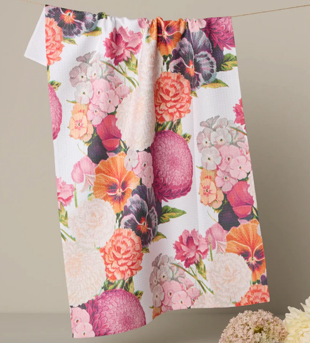 Geometry Tea Towel | Ecstatic Blooms