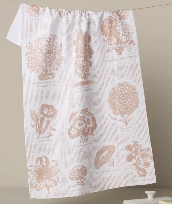 Geometry Tea Towel | Floral Glossary