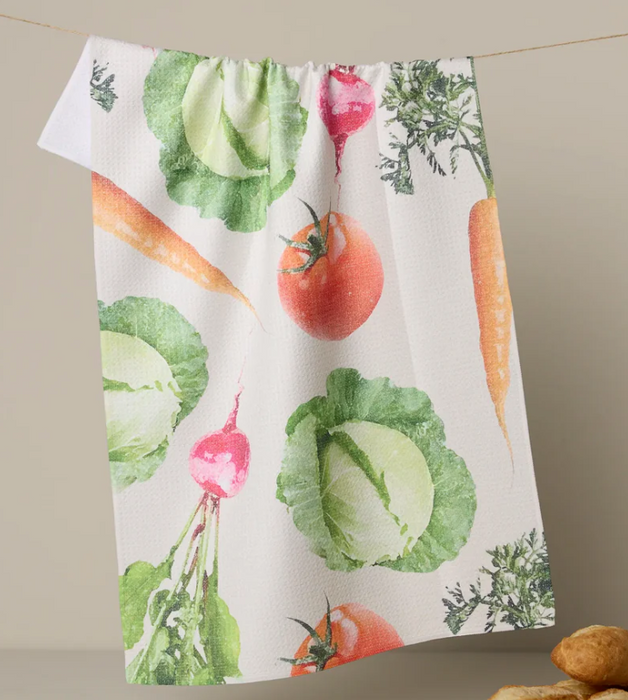 Geometry Tea Towel | Spring Produce