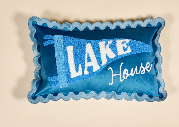 Rectangle Lake House Pillow