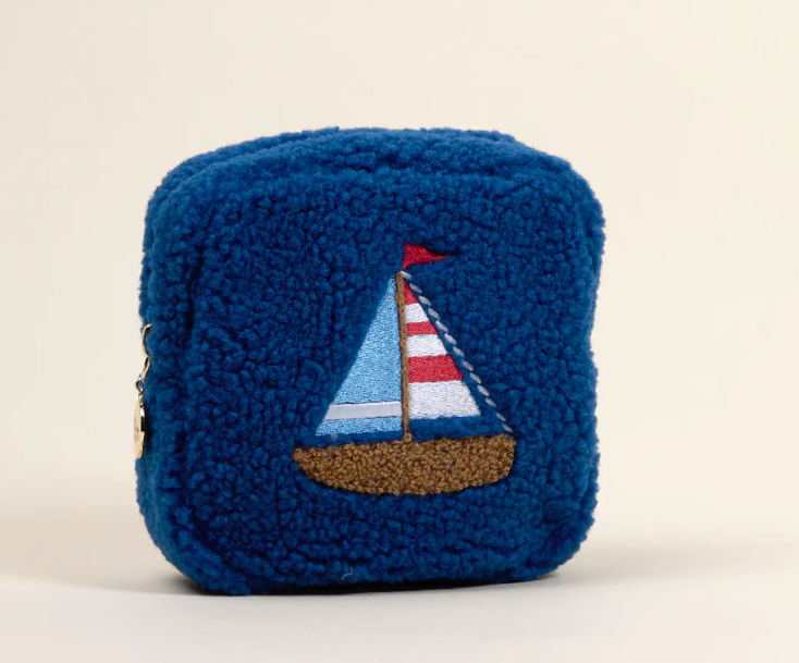 Sail Boat Teddy Pouch