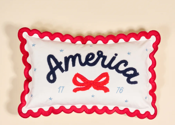 Rectangle America Pillow