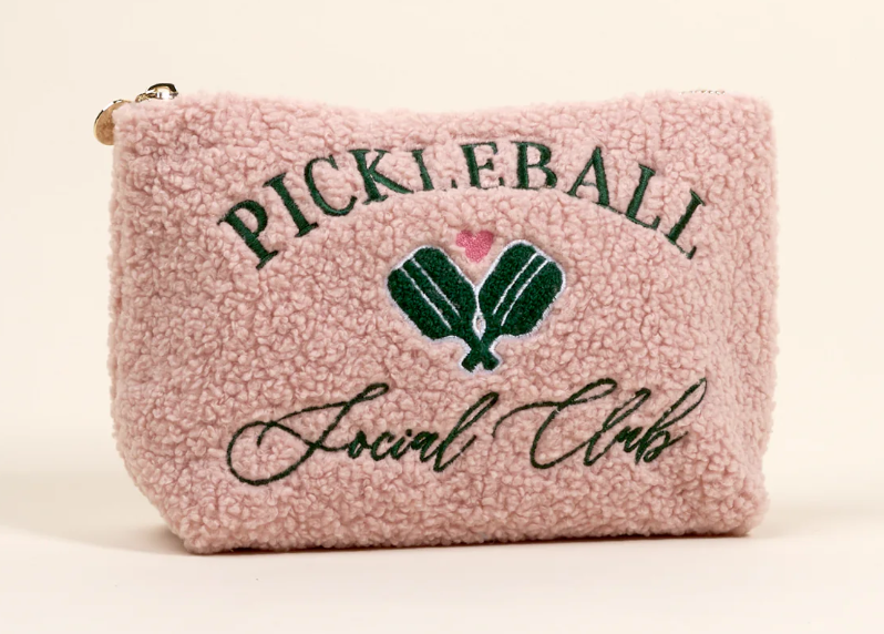 Pickleball Social Club Teddy Pouch