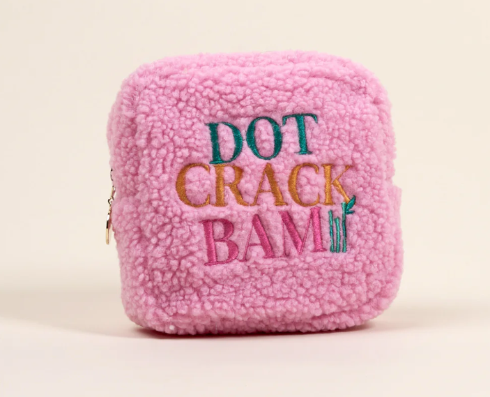 Dot Crack Bam Teddy Pouch