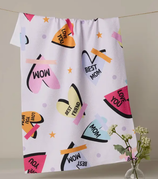 Geometry Tea Towel | Notes to Mom