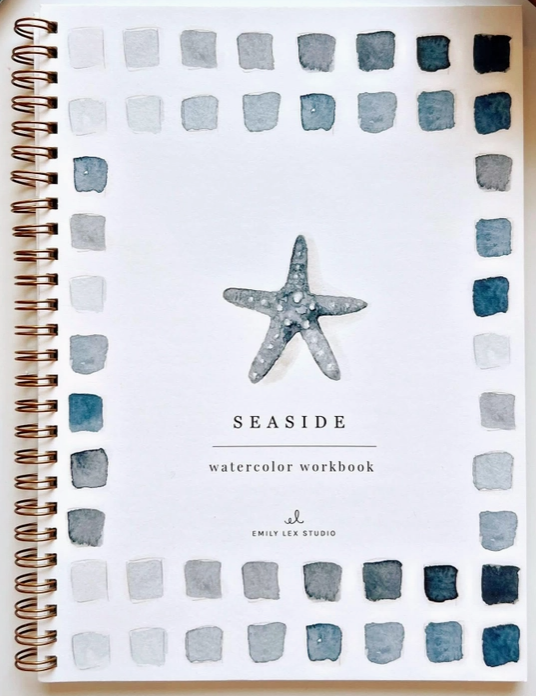 Seaside Watercolor Workbook