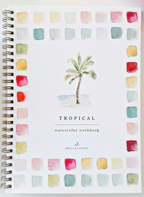 Tropical Watercolor Workbook