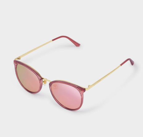 Santorini Sunglasses (116) | Pink Mirrored