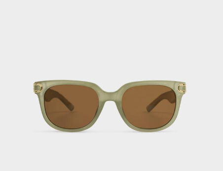 Manhattan Sunglasses (115) | Frosted Green