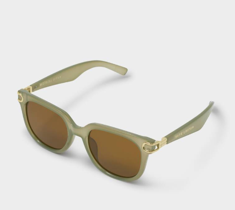 Manhattan Sunglasses (115) | Frosted Green