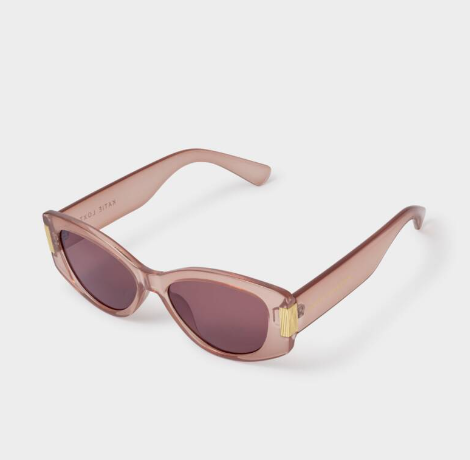 Rimini Sunglasses (117) | Pink Transparent