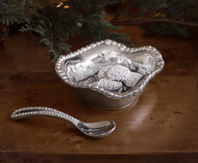 BBC 6497 GIFTABLE ORGANIC PEARL Bowl w/Spoon