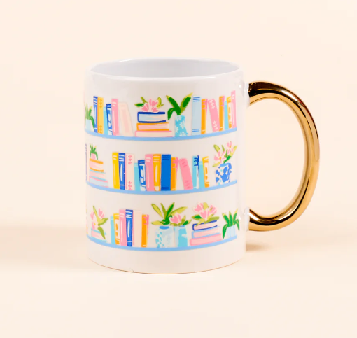 Book Shelfie Mug