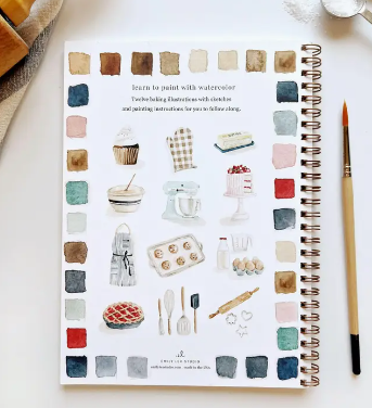 Baking Watercolor Workbook