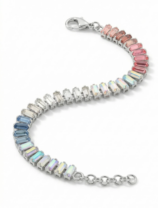Bianca Tennis Bracelet | Peony Breeze