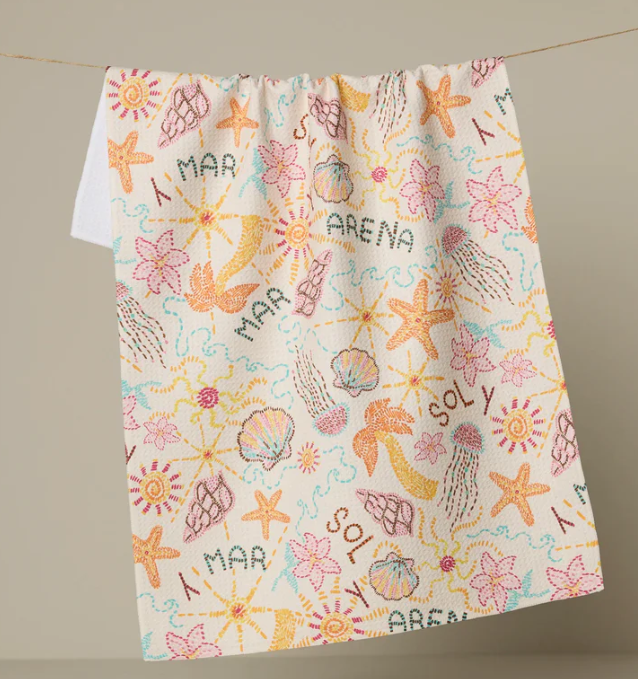 Geometry Tea Towel | Sol y Mar