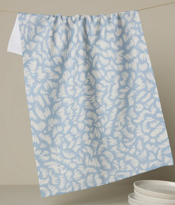Geometry Tea Towel | Marine Haze