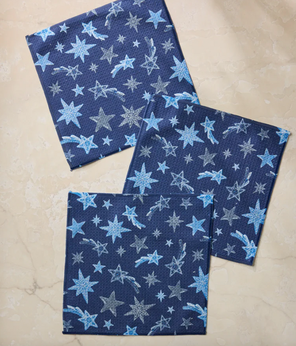 Geometry Dishcloth Set | Beaded Stars