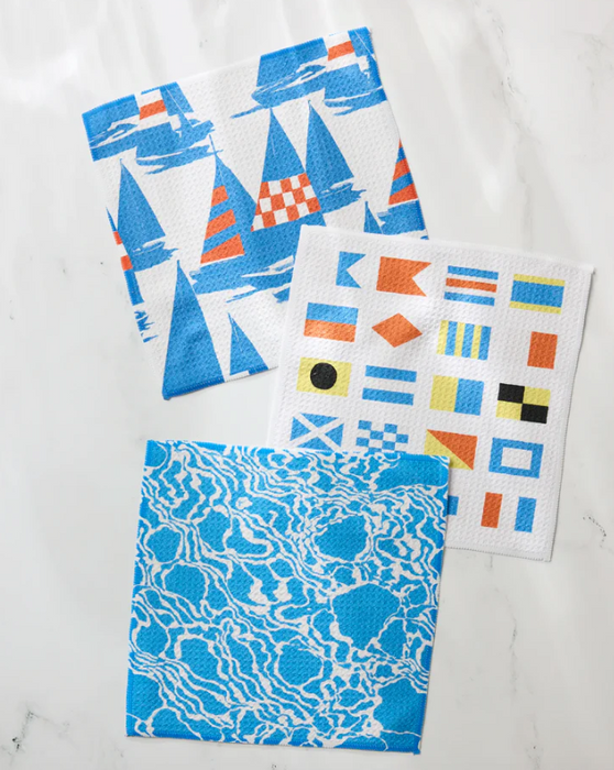 Geometry Dishcloth Set | Leeward