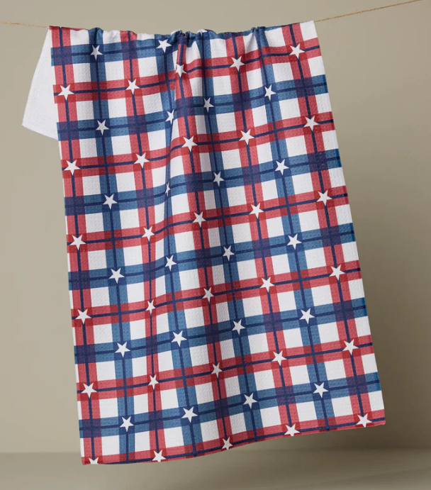 Geometry Tea Towel | Backyard Picnic