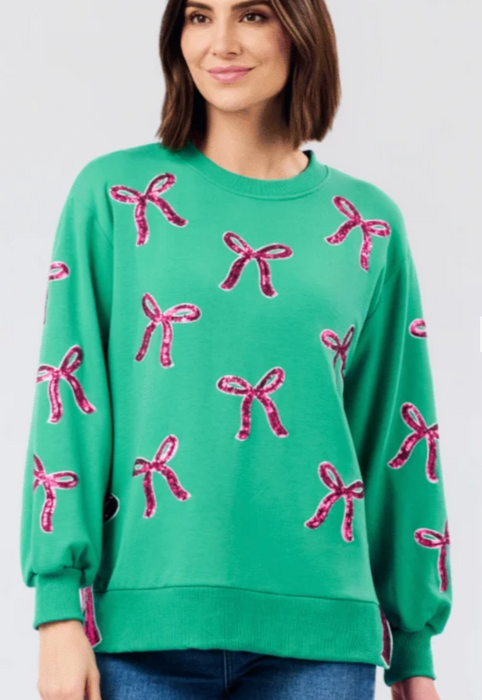 Sweatshirt | Lakelyn Bow Slits