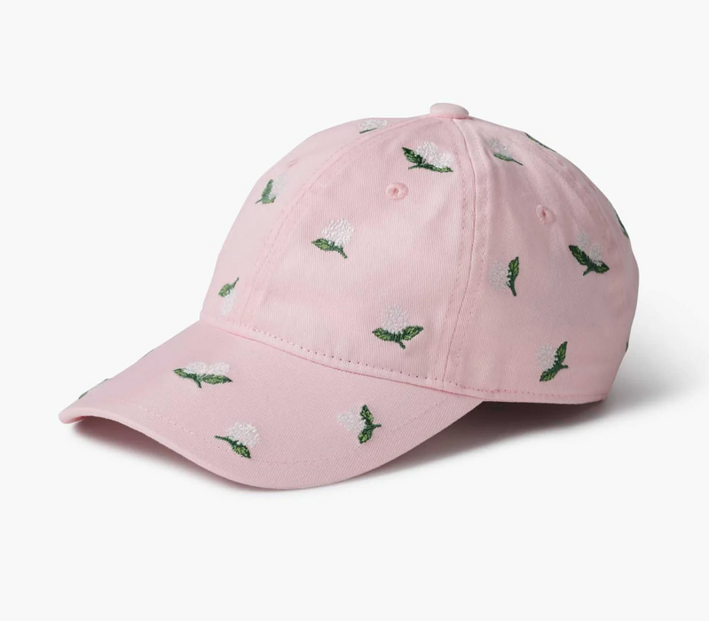 Pink Hydrangea Baseball Cap