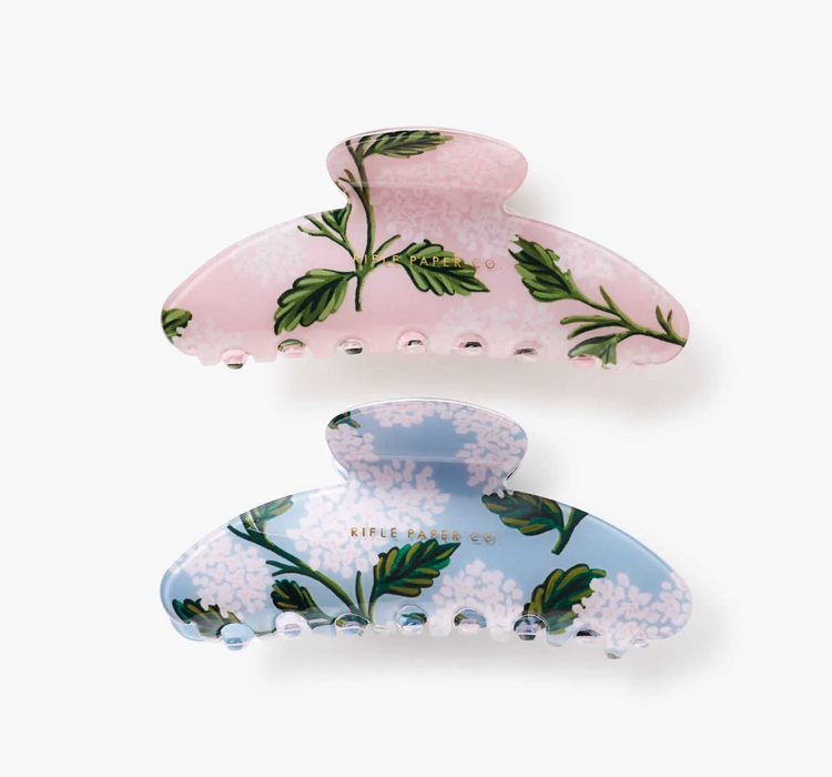 Hydrangea Hair Claw Set
