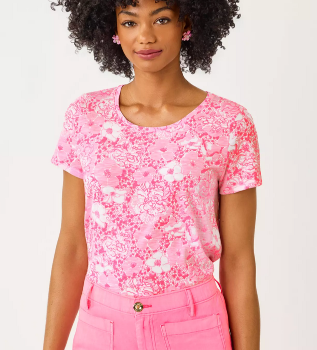 Etta Scoop Neck | Conch Shell Pink Burst Of Joy