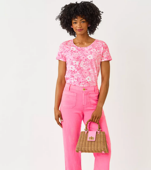 Etta Scoop Neck | Conch Shell Pink Burst Of Joy