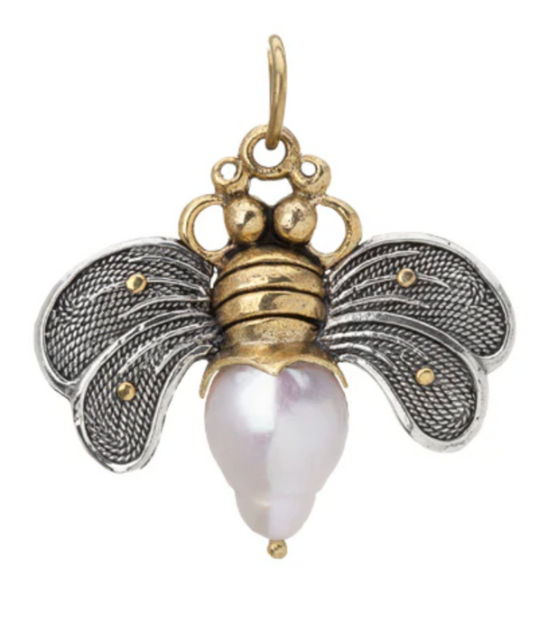 M783 Bee Brave Pearl Charm